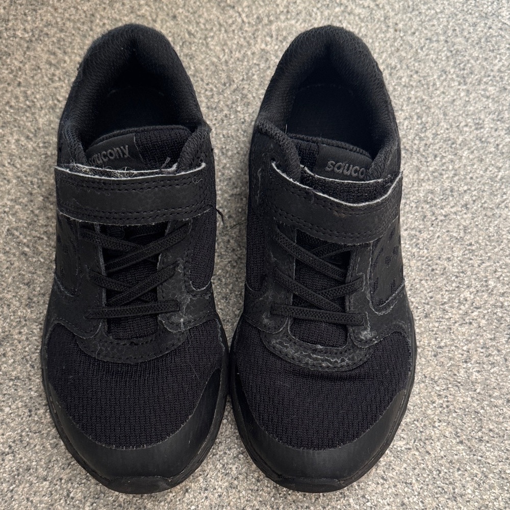 Saucony Kids All-Black Sneakers